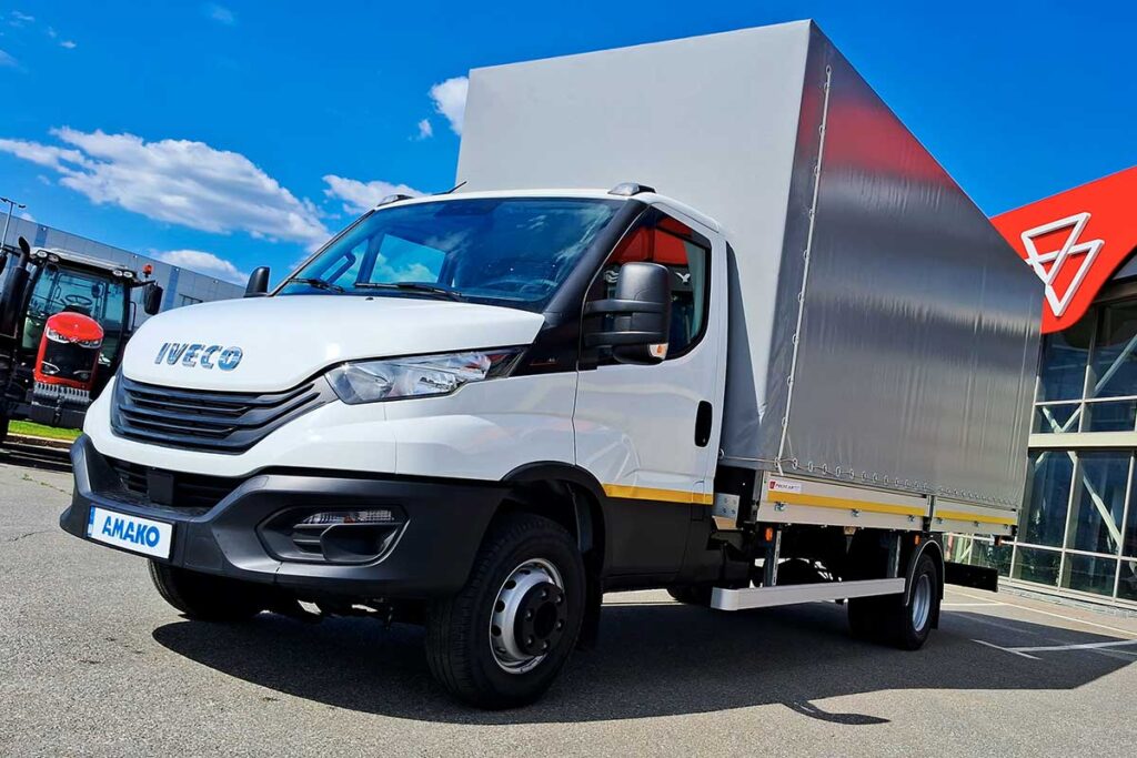 Бортові тентовані кузови на базі IVECO DAILY