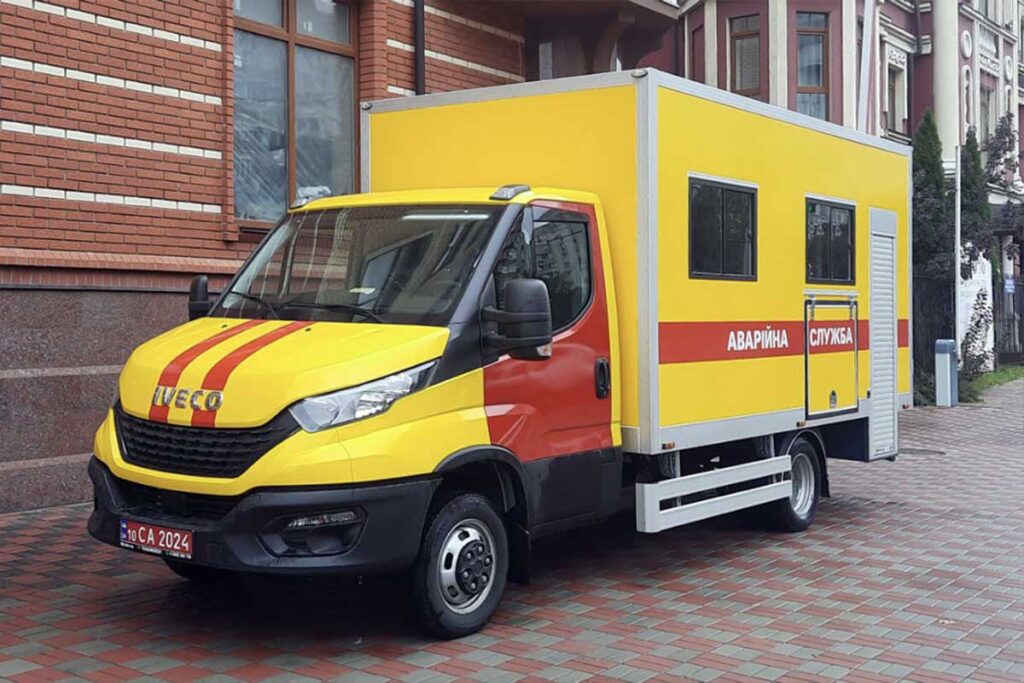 Аварійно-ремонтний автомобіль на базі IVECO DAILY