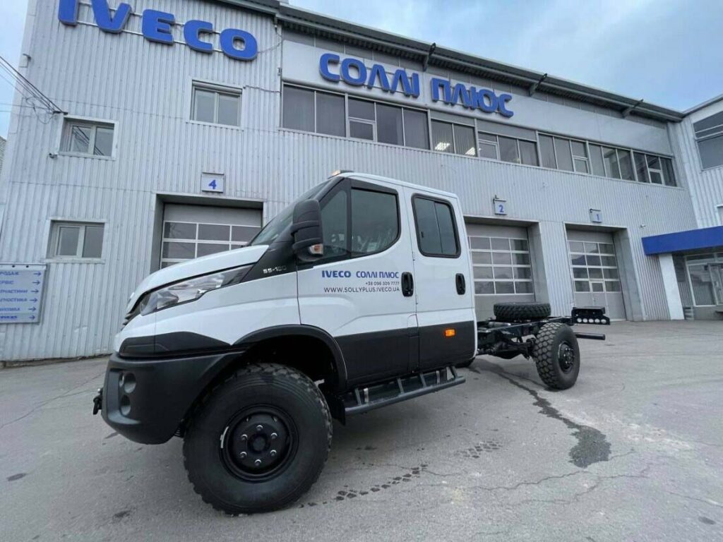 Iveco Daily 55S18H D WX (Шасі 4х4, Євро 6)