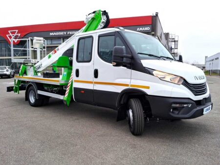 IVECO Daily 60C16HD з автогідропідйомником COMET 19|2|14 (4x2, Євро 6)