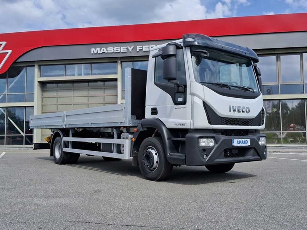 IVECO EUROCARGO ML140E22-E5 з бортовою платформою (4x2, Євро 5)