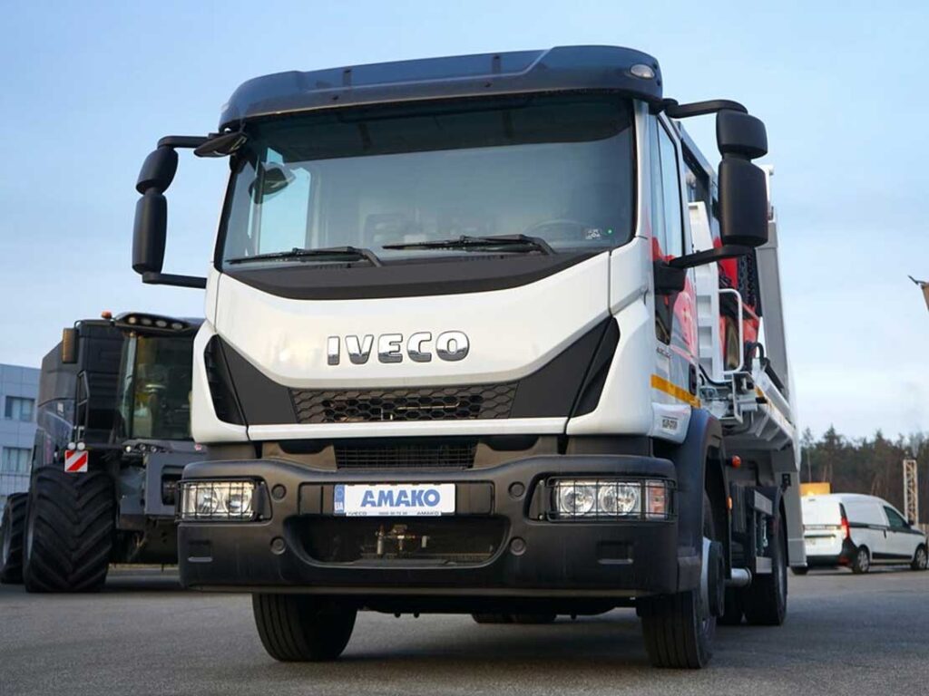 IVECO EUROCARGO ML140E22-E5 (Сміттєвоз портальний 7 м³, 4x2, Євро 5)