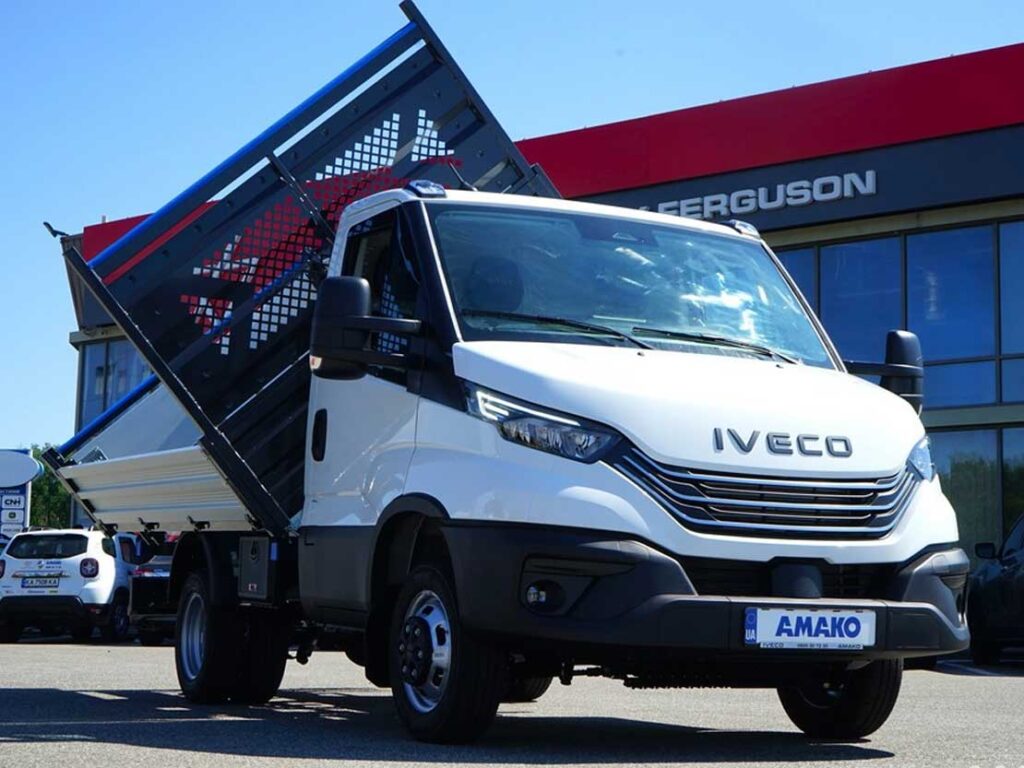 IVECO Daily 35C18 3.0 (Самоскид з трьохстороннім розвантаженням CANTONI, 4x2, Євро 6)