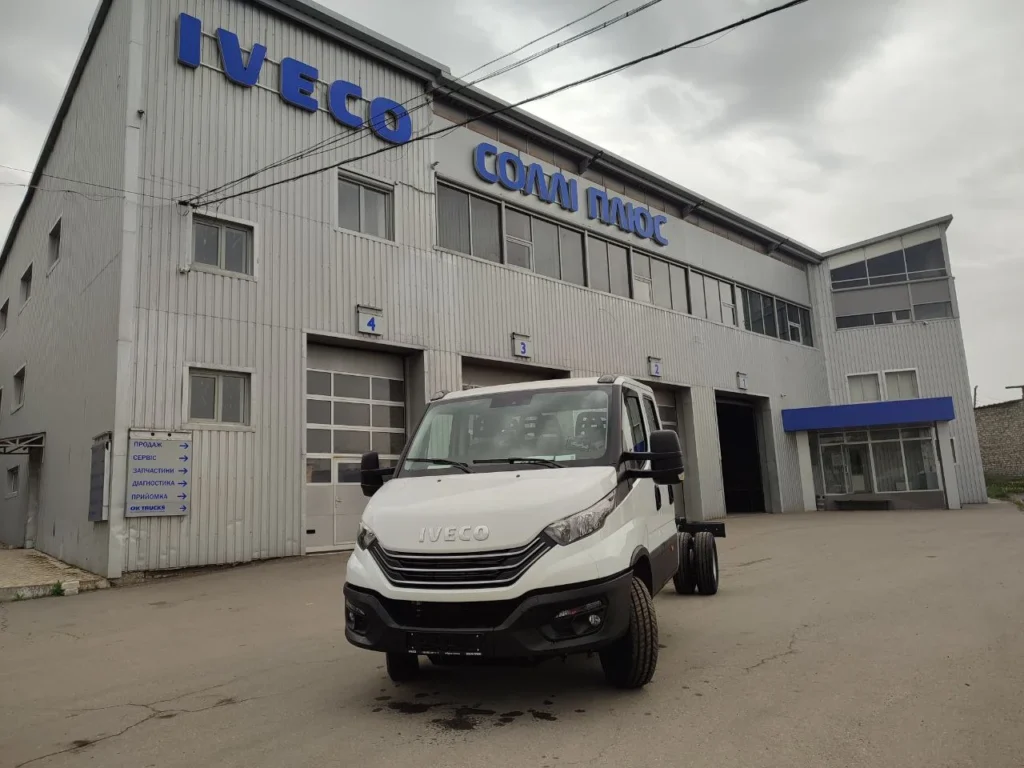 Шасі IVECO Daily 60C16H3.0D — подвійна кабіна, 6 т, 2024 року