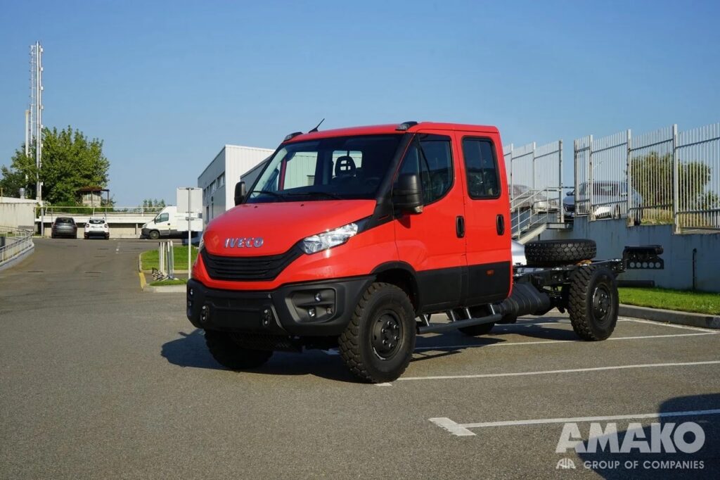 IVECO Daily 55S18H WX (Повнопривідне шасі 4х4, E6)