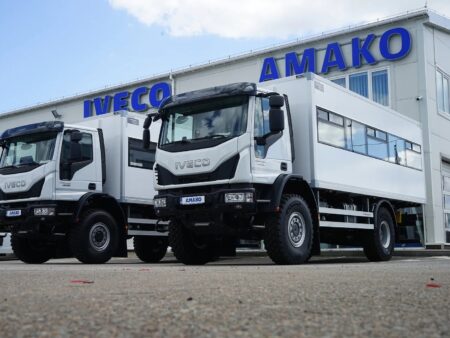 Повнопривідний вахтовий автобус 4х4 на шасі IVECO EuroCargo ML150E28WS-E5